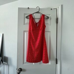 Red Polka Dot Dress